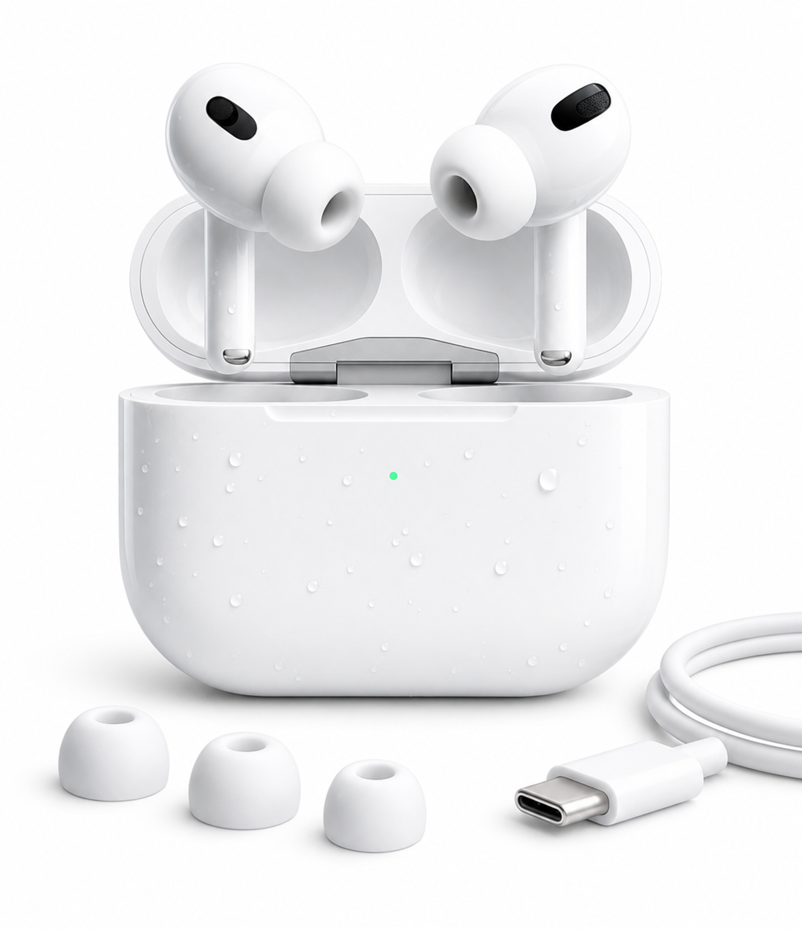 Airpod pro 3 with 100% ANC working + 3D Spatial Audio + GPS Tracking (Find My Device)+Active Noise Cancelation